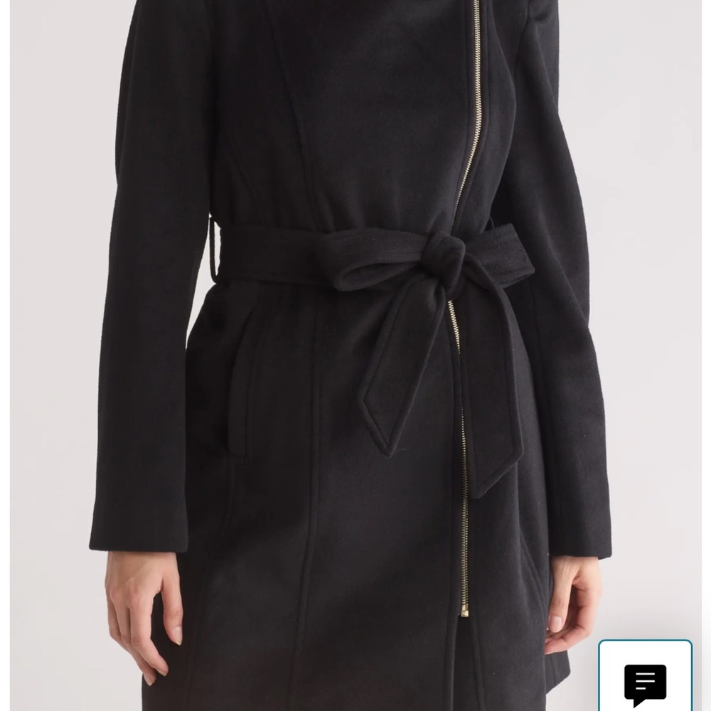Michael Kors Green and Tan Coat